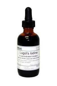 Lugol's Iodine Solution 5% Concentrate, 2 oz Bottle - Lugols Iodine Concentrate - Image 1