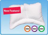 Core Products Cerv-Align Orthopedic Pillow, Cotton Blend Cover, White, 24x16x5" - Pillow Cervalign Fiber W/Cv Wh - Image 1