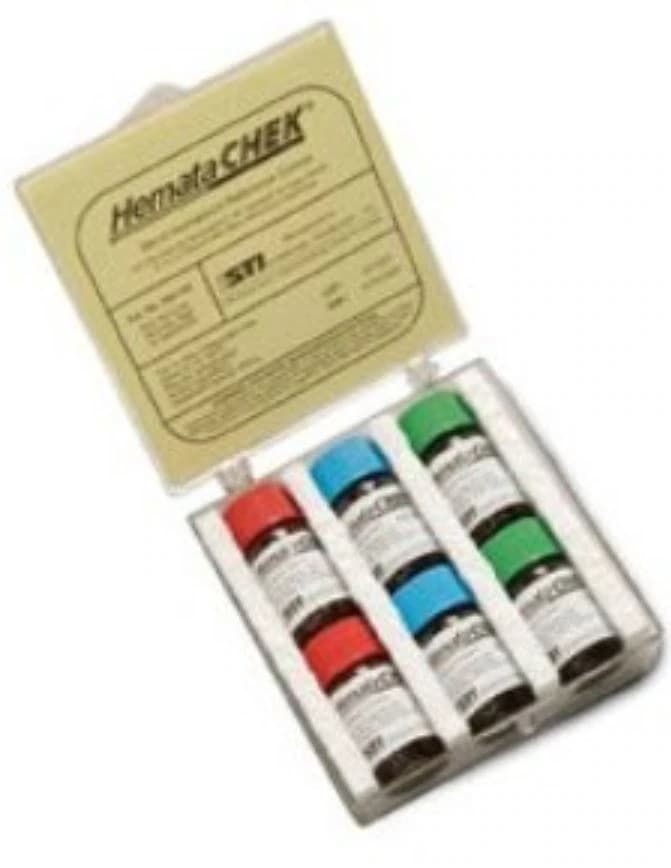 HemataCHEK Low 6-Level Control, 6 Vials/Box - Hematachek Control Low 6vials - Image 1