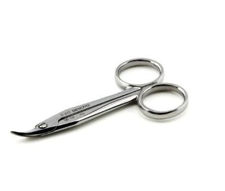 Denovo Scissors Curved Festooned, Crown & Bridge, Stainless Steel - Scissors Curved Festooned - Image 1