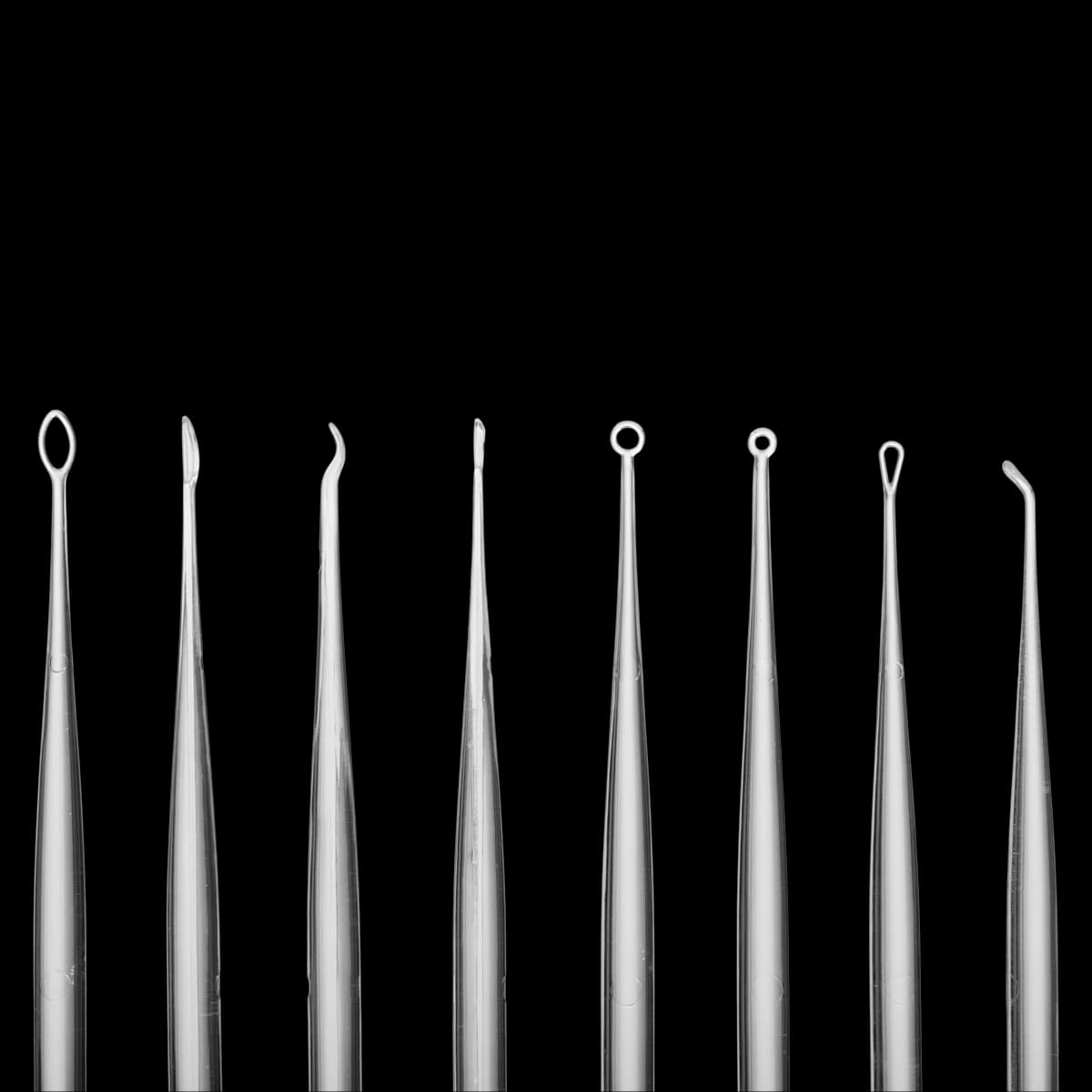 Bionix Lighted Ear Curette, Polypropylene, Non-Sterile, Disposable, Clinic Pack, 200/Package - Curette Ear Lighted - Image 1