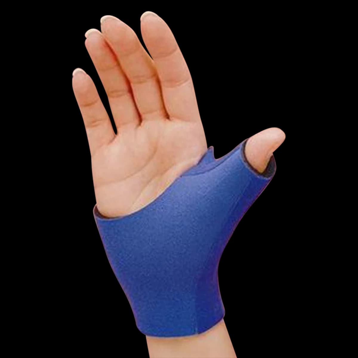 Rolyan Support Thumb Neoprene Splint, Left, Size Medium (6-6.5") - Support Thumb Left - Image 1