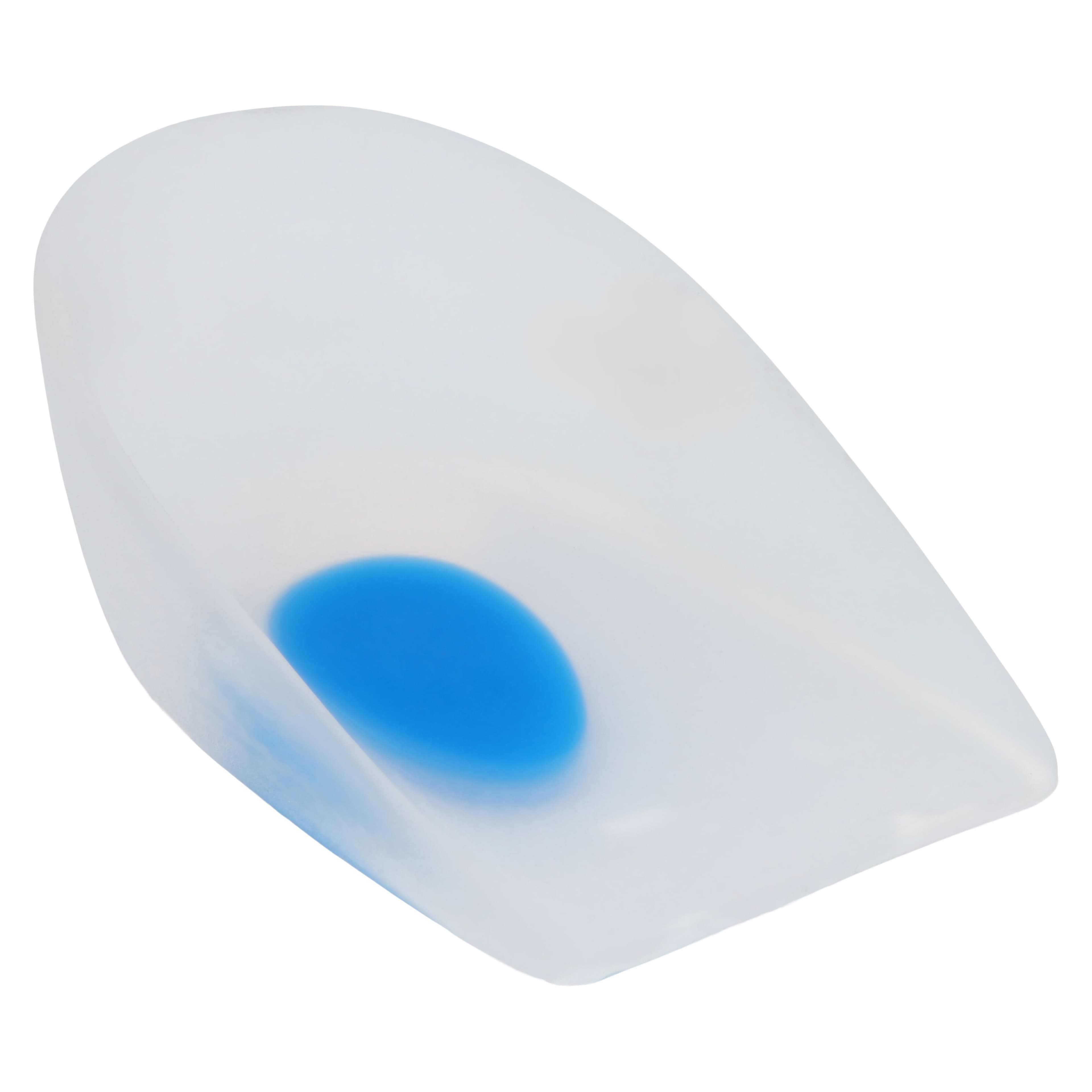 Pedifix GelStep Recovery Cup Heel Cushion, Silicone, Medium, Uncovered (S-Gel Heel Cup Spur) - S-Gel Heel Cup Spur Uncovered - Image 1