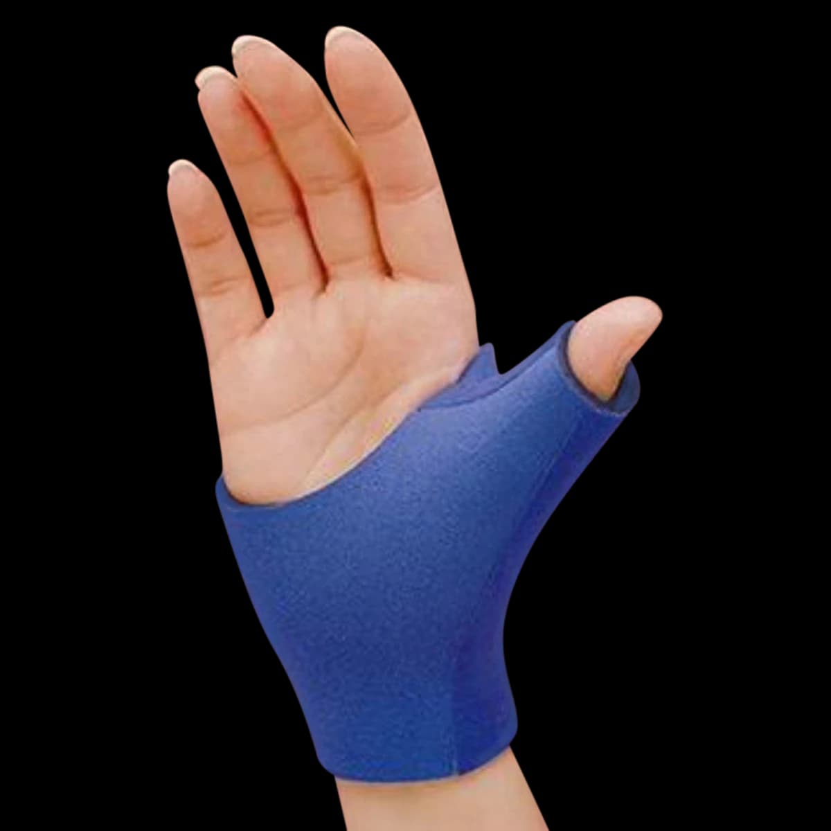 Rolyan Support Thumb Neoprene Splint, Size X-Large, 7-8" (Left) - Support Thumb Neoprene - Image 1