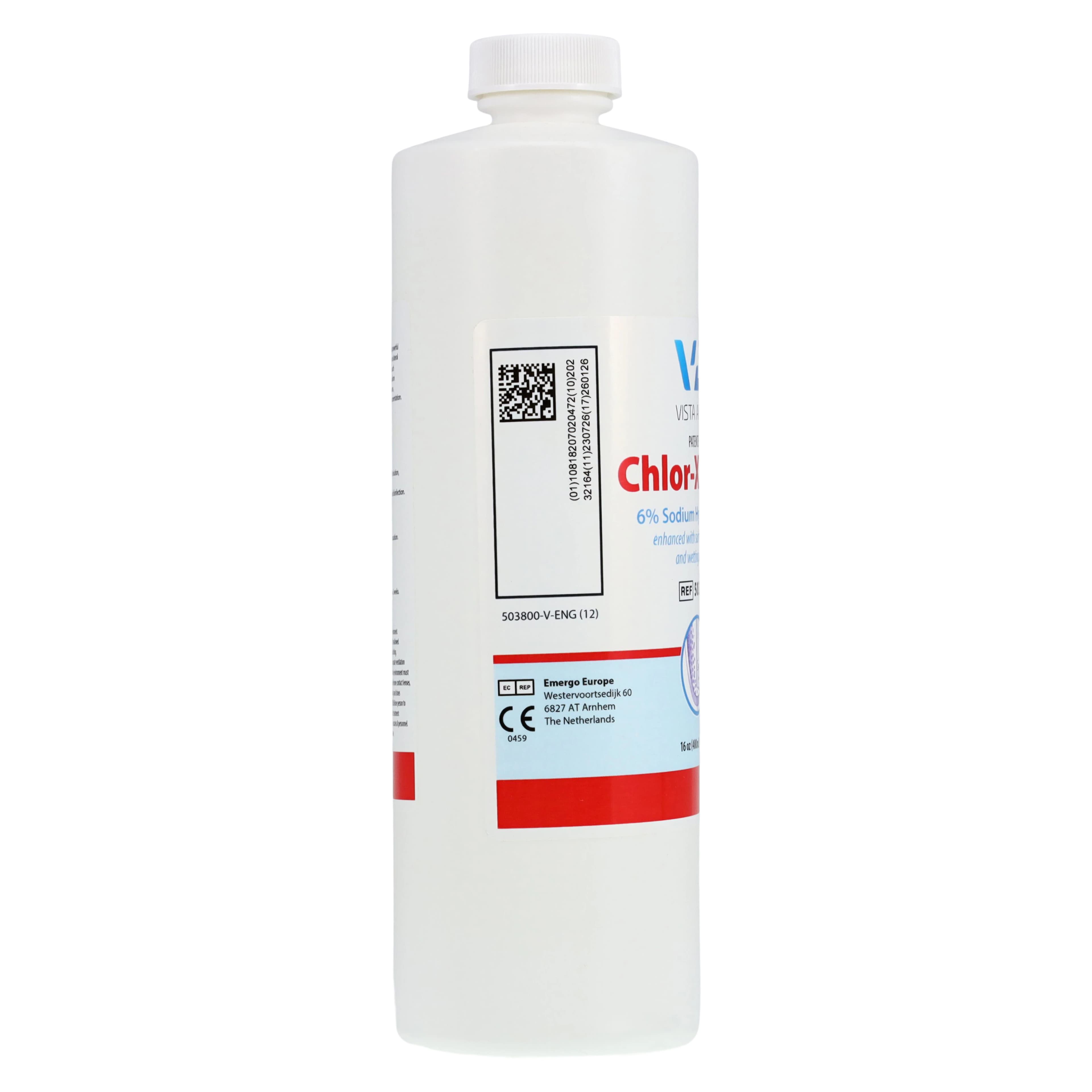 Chlor-XTRA Root Canal Prep Solution, 6% Sodium Hypochlorite, 16 oz Bottle with Luer Lock Cap, 503800 thumbnail 4