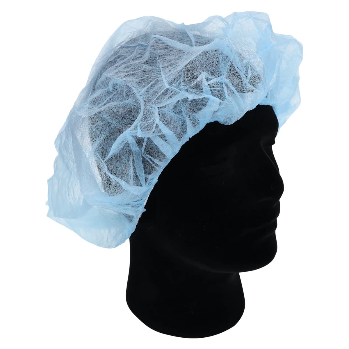 NovaPlus Bouffant Cap, X-Large, Blue, Non-Sterile, Disposable, 500/Case - Bouffant Cap Blue - Image 1