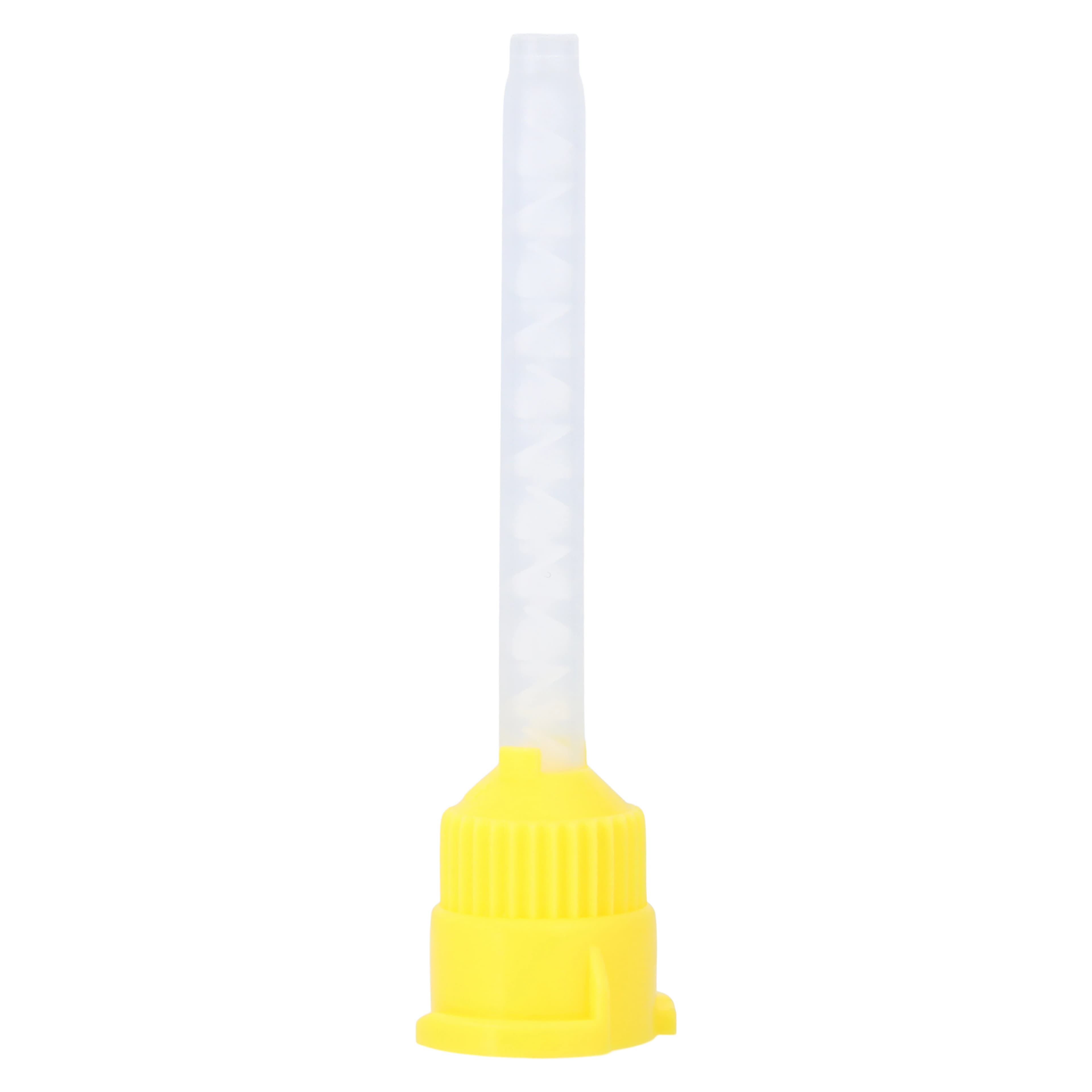 Pac-Dent HP High Performance Mixing Tips, Yellow, Small 4.2 mm, 1:1 Ratio, 48/Package, PD-250 - Pacdent - HP Mixing Tips, Yellow 4.2mm, 48 pcs. per package, PD-250 - Image 1