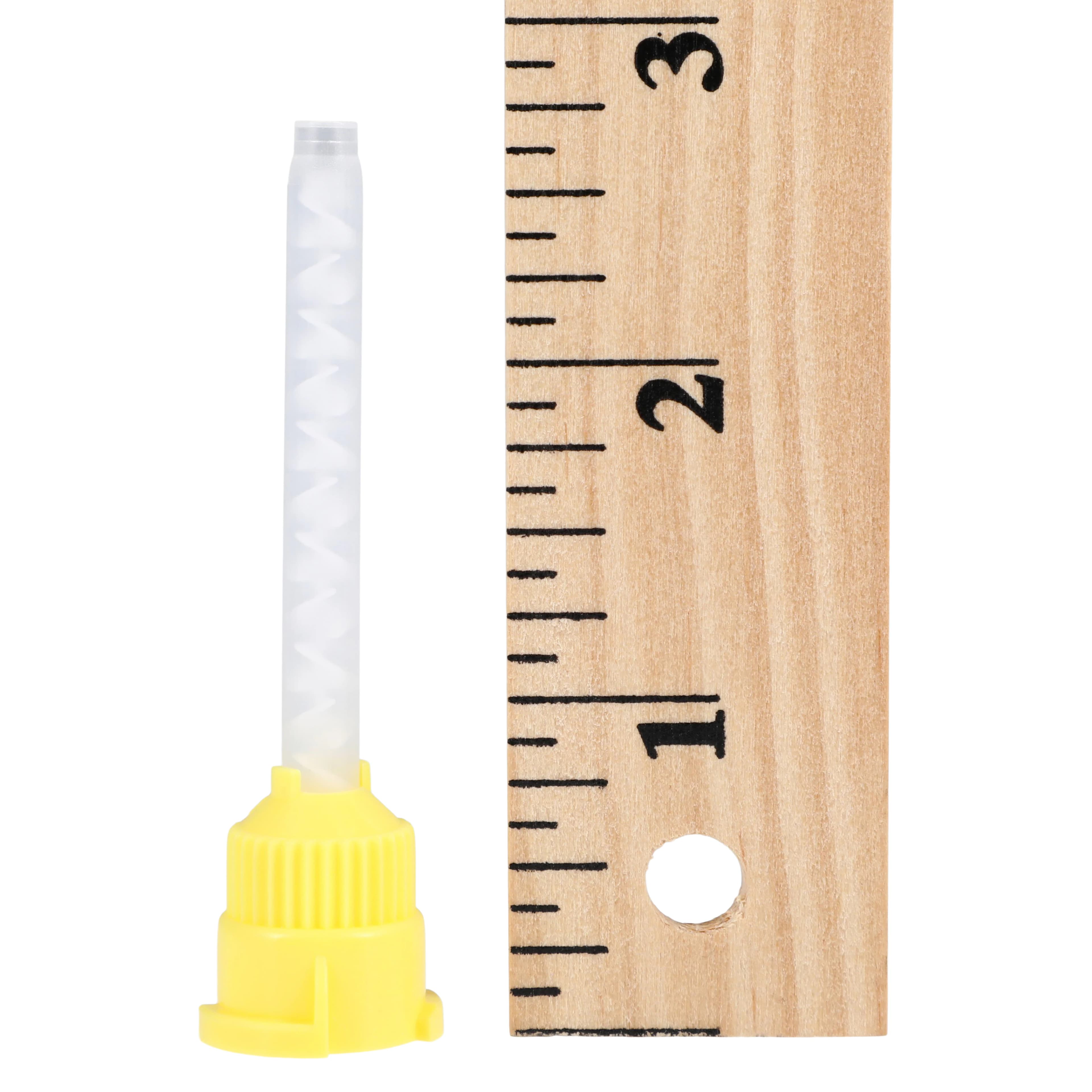 Pac-Dent HP High Performance Mixing Tips, Yellow, Small 4.2 mm, 1:1 Ratio, 48/Package, PD-250 thumbnail 2