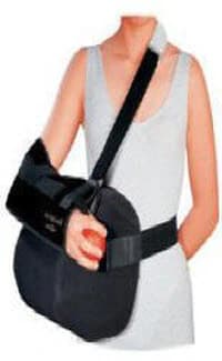 DJO UltraSling II Immobilizer Sling, Adult, Large, Mesh, 13-15" Arm, Left/Right, 06000 - Ultrasling II AB Large 06000 - Image 1