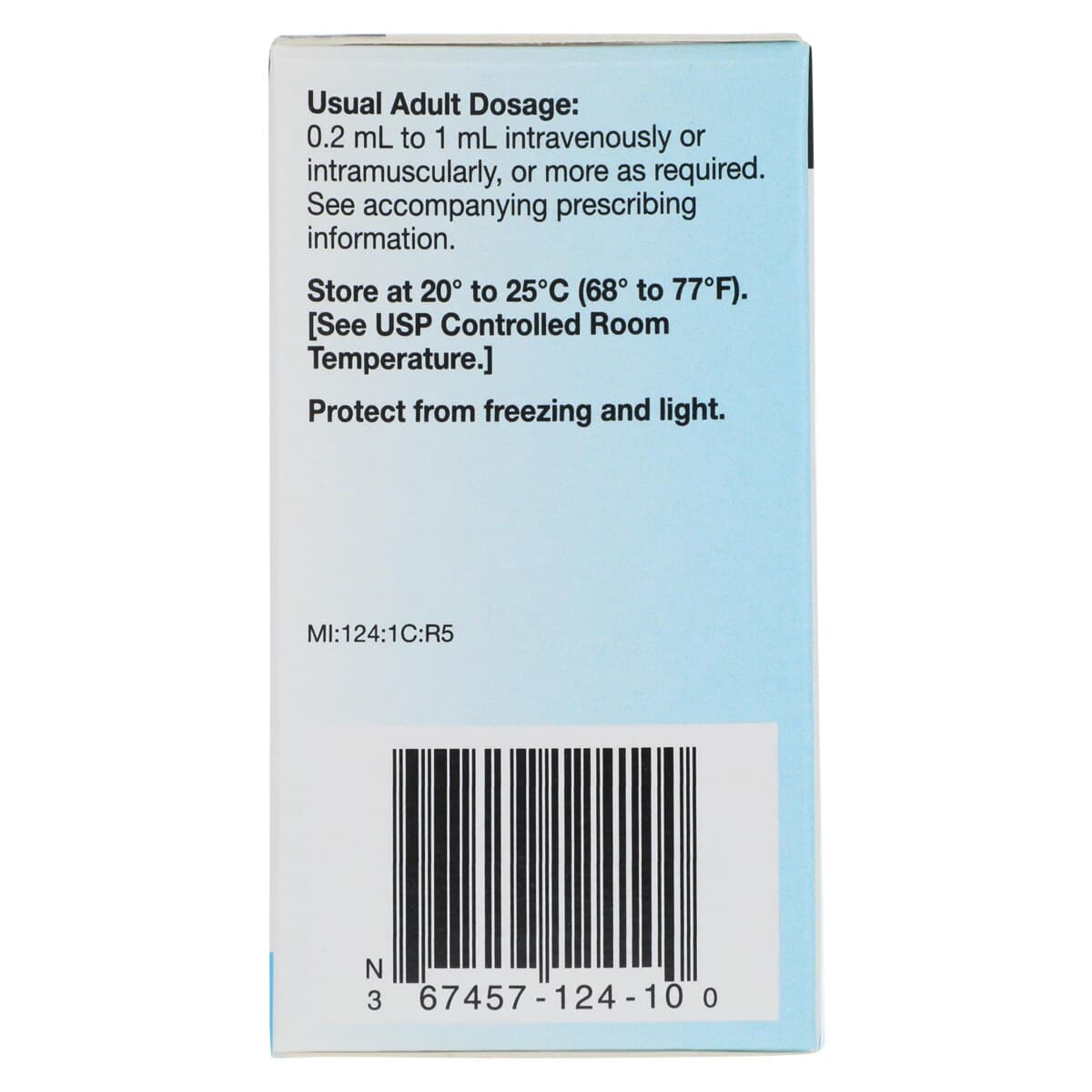 Diphenhydramine HCl Injection 50mg/mL, MDV, 10mL Vial, Mylan Pharmaceuticals thumbnail 8