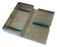 Miltex Universal Surgical Cassette, Small, 6-1/2 x 6-1/4 x 1-3/16 in - Miltex - Cass Univ Surg Small 6-1/2 X 6-1/4 X 1-3/16 - Image 1