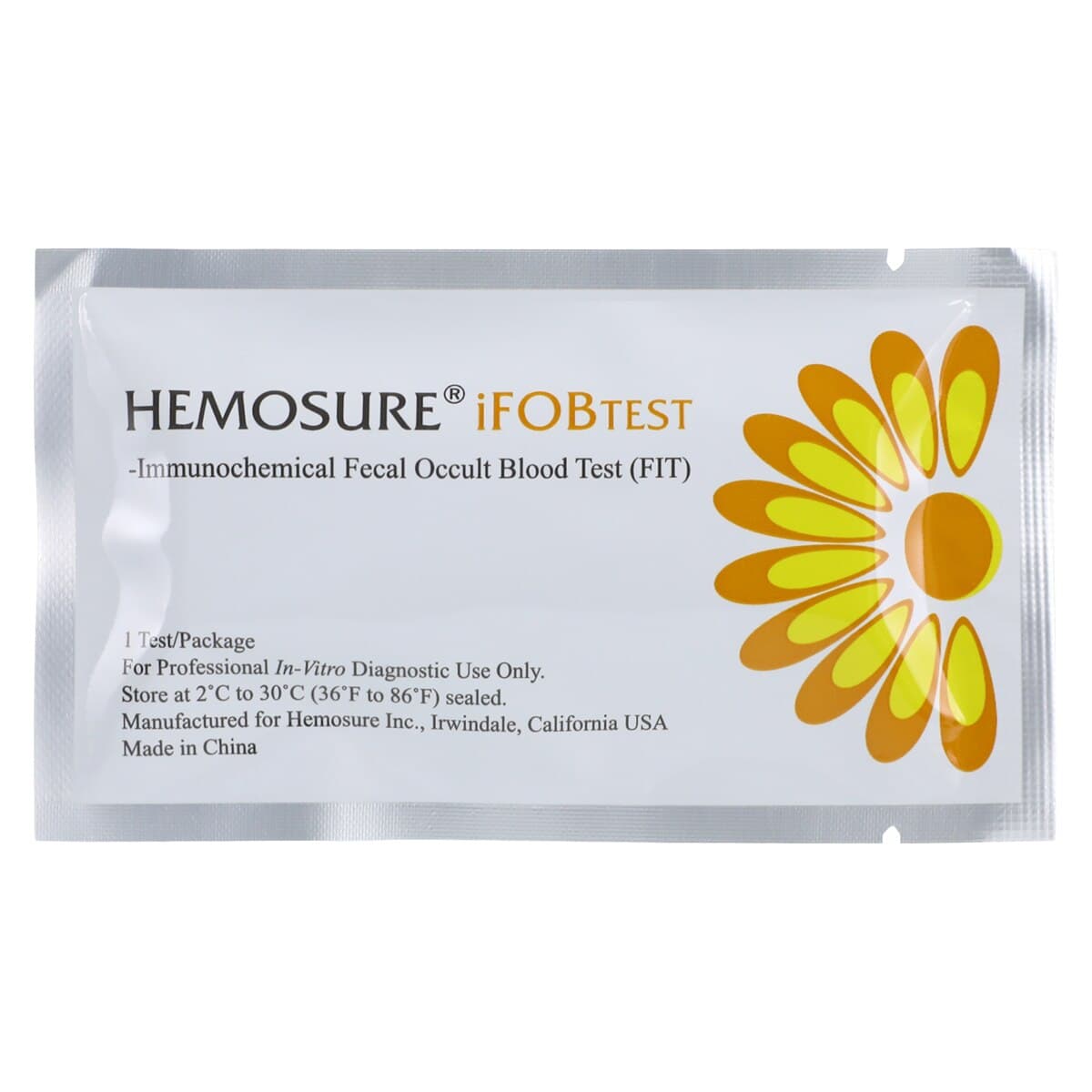 Hemosure iFOB Immunological Fecal Occult Blood Test Kit, CLIA Waived, 30 Tests/Box thumbnail 2