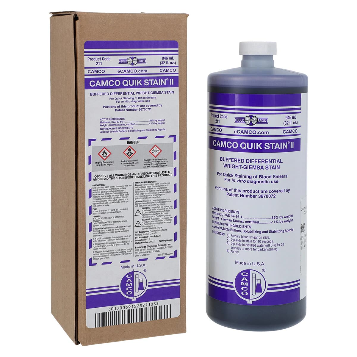 Camco Quik Stain II, 32 oz Bottle thumbnail 2