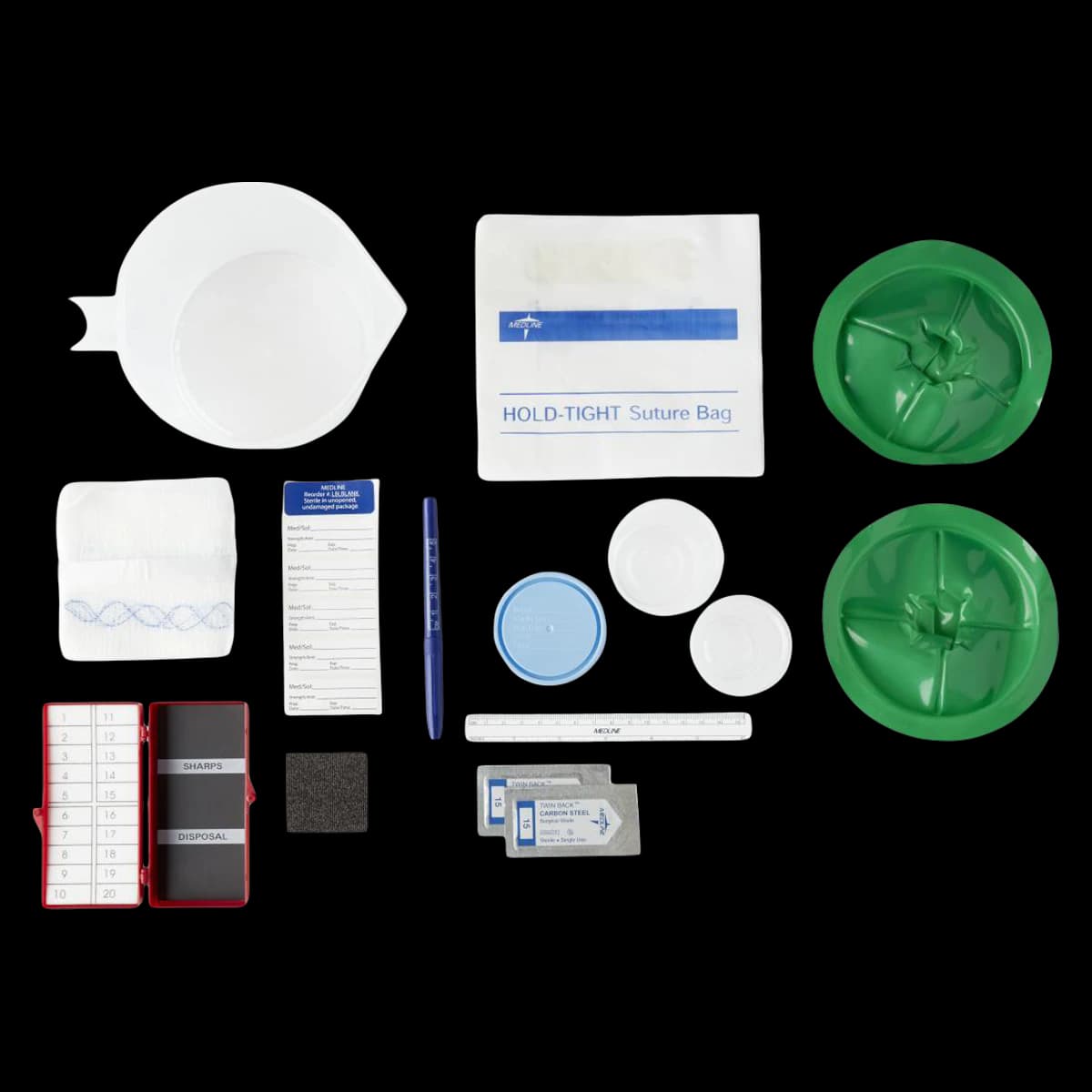 Medline Sure Set Surgical Set Up Tray - Sure Set Surgical Set Up - Image 1