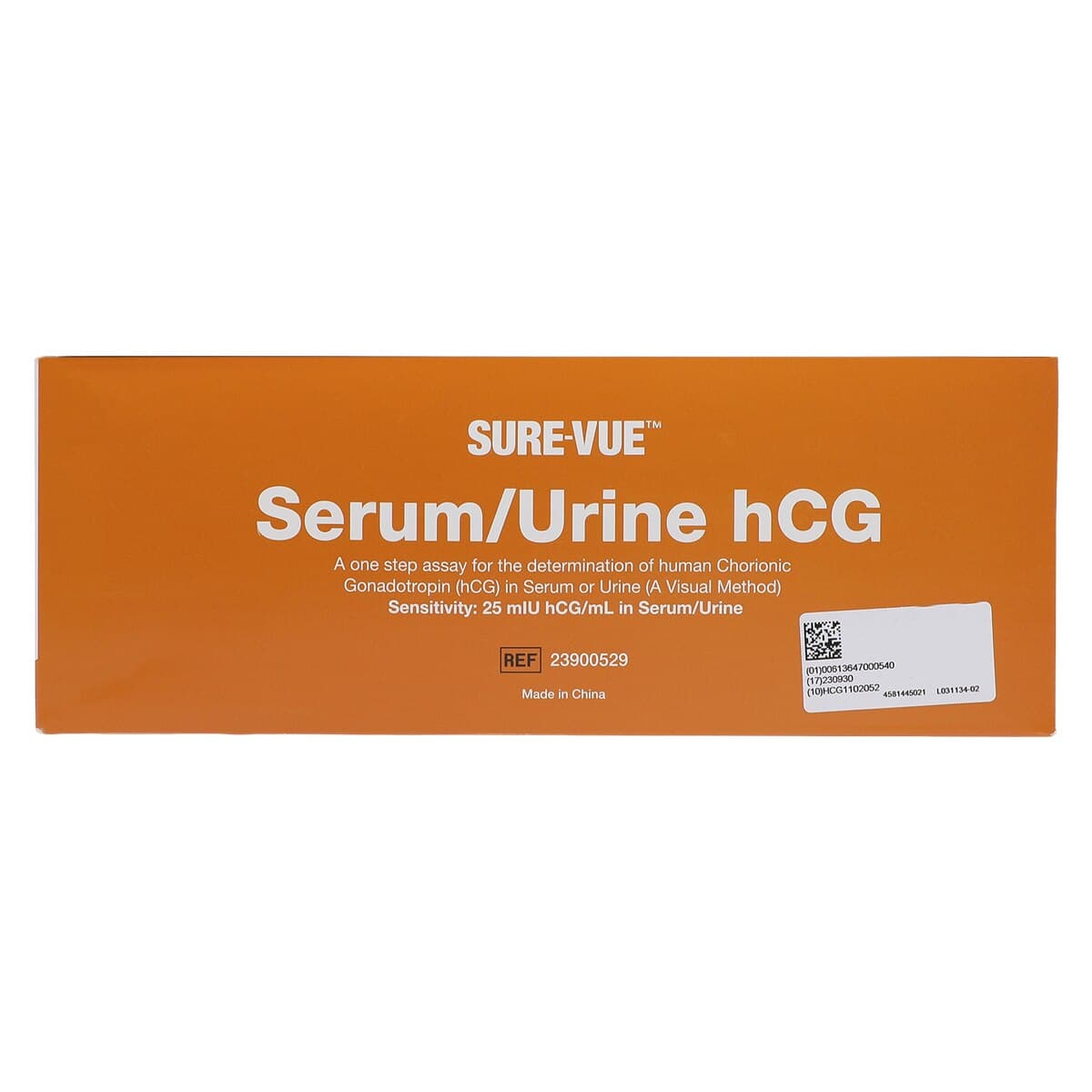 Sure-Vue hCG Combo Cassette Test, CLIA Waived, 50 Tests/Package thumbnail 7