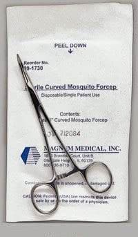 Jacobson Hemostatic Forceps, Curved, 5" (Micro-Jacobson Mosquito Forcep) - Forcep Mosquito Micro-Jacobson - Image 1