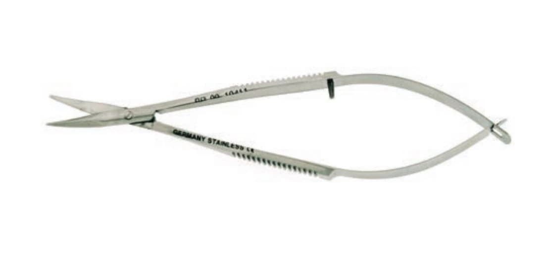 Westcott Tenotomy Scissors, Curved, 4-1/4" (10.8 cm), Stainless Steel, Non-Sterile, Reusable - Scissors Tendon Wescott - Image 1