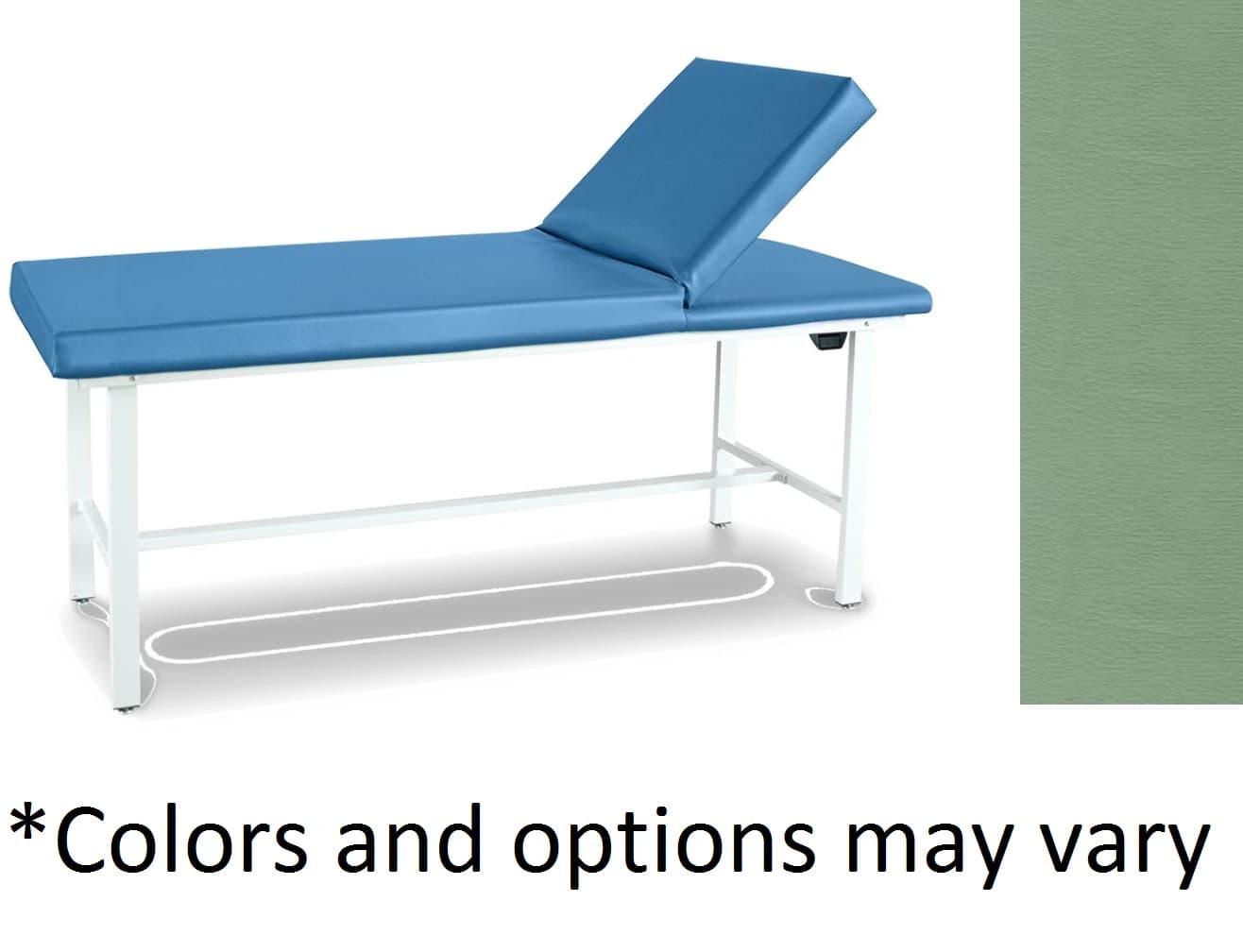 Winco Mfg Treatment Table, Moss Green - Table Treatment - Image 1
