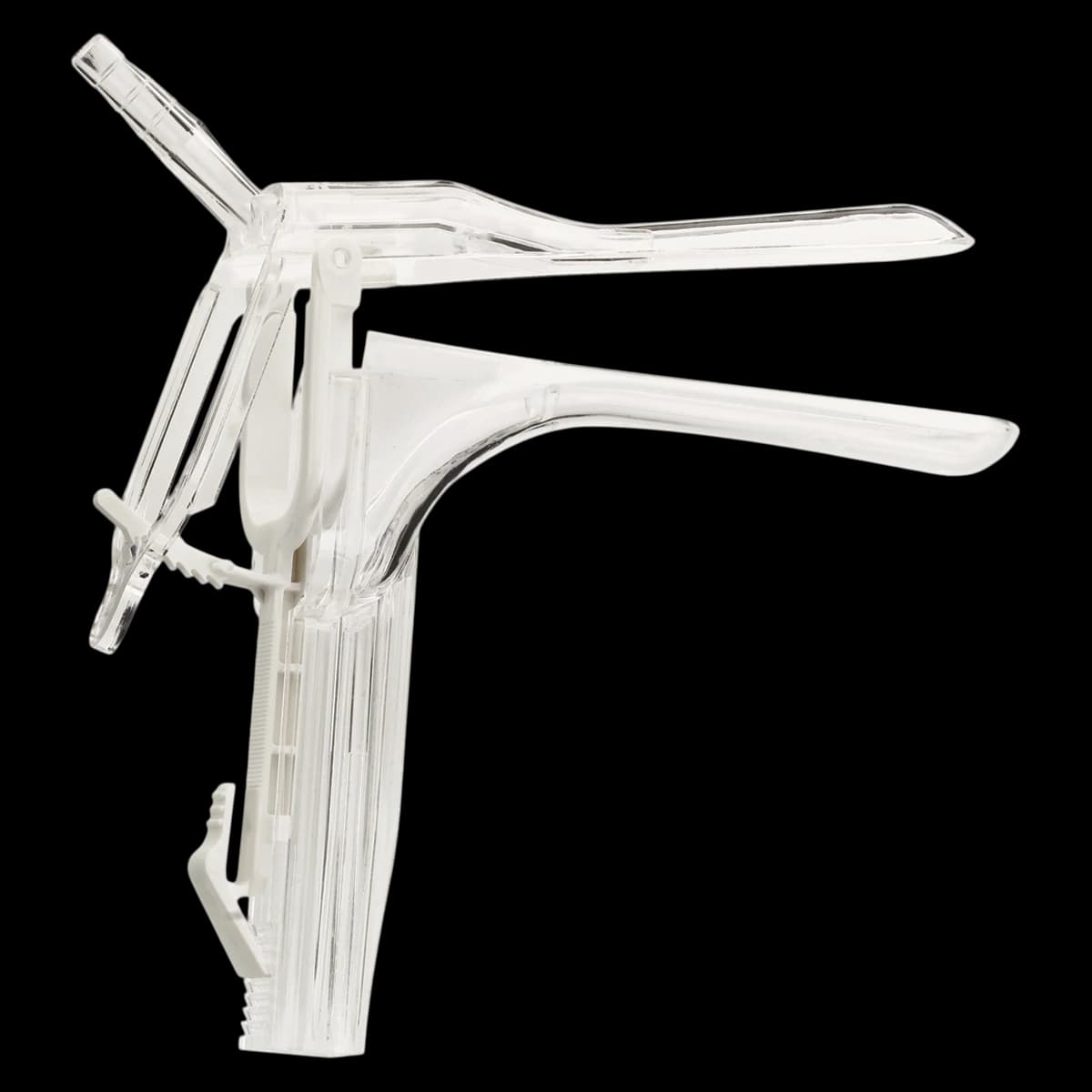 KleenSpec Pederson Acrylic Vaginal Speculum, Disposable, 48/Case - Speculum Vaginal w/Smk Tb - Image 1