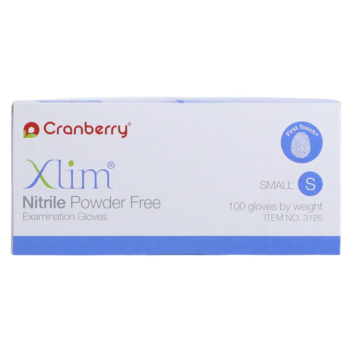 Cranberry Xlim Nitrile Examination Gloves, Powder-Free, Non-Sterile, Small, Neo Blue, 100/Box, CR3126 thumbnail 5