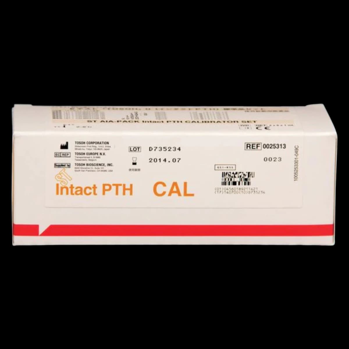 Tosoh ST AIA-Pack Intact PTH Calibrator Set, 12 x 1 mL, 12/Box - PTH Calib Set - Image 1