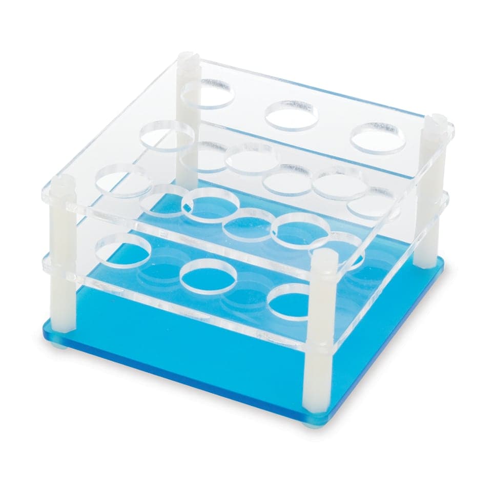 Marketlab Compact Tube Rack, 13mm, 2/Pk - Rack Compact Tube 13mm - Image 1