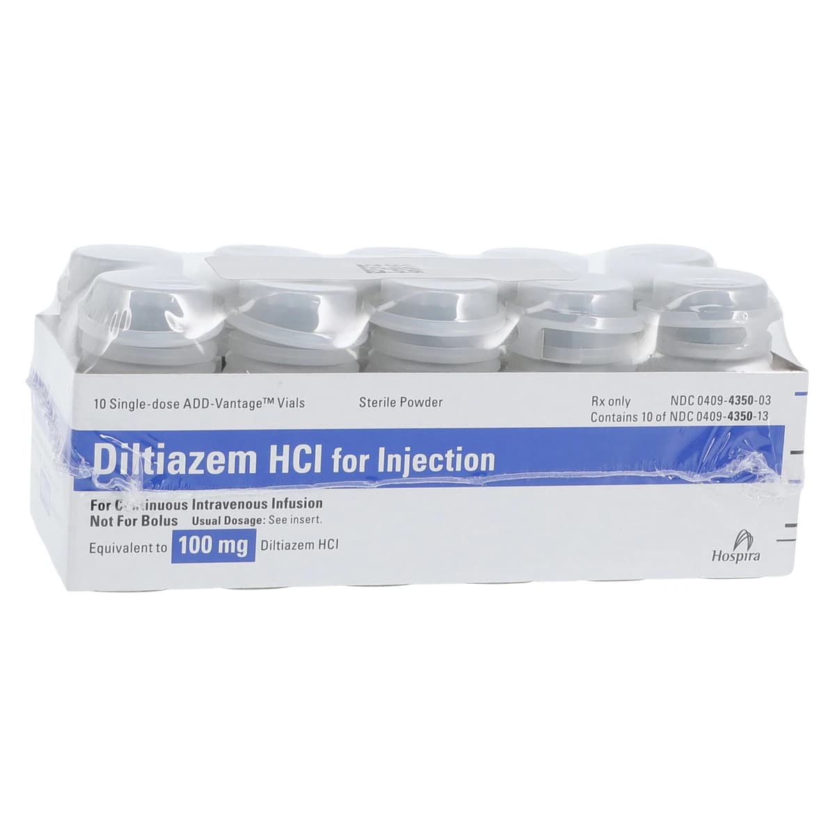 Diltiazem HCl Injection 100mg/Vial ADD-Vantage Vial 15mL, 10/Package thumbnail 4