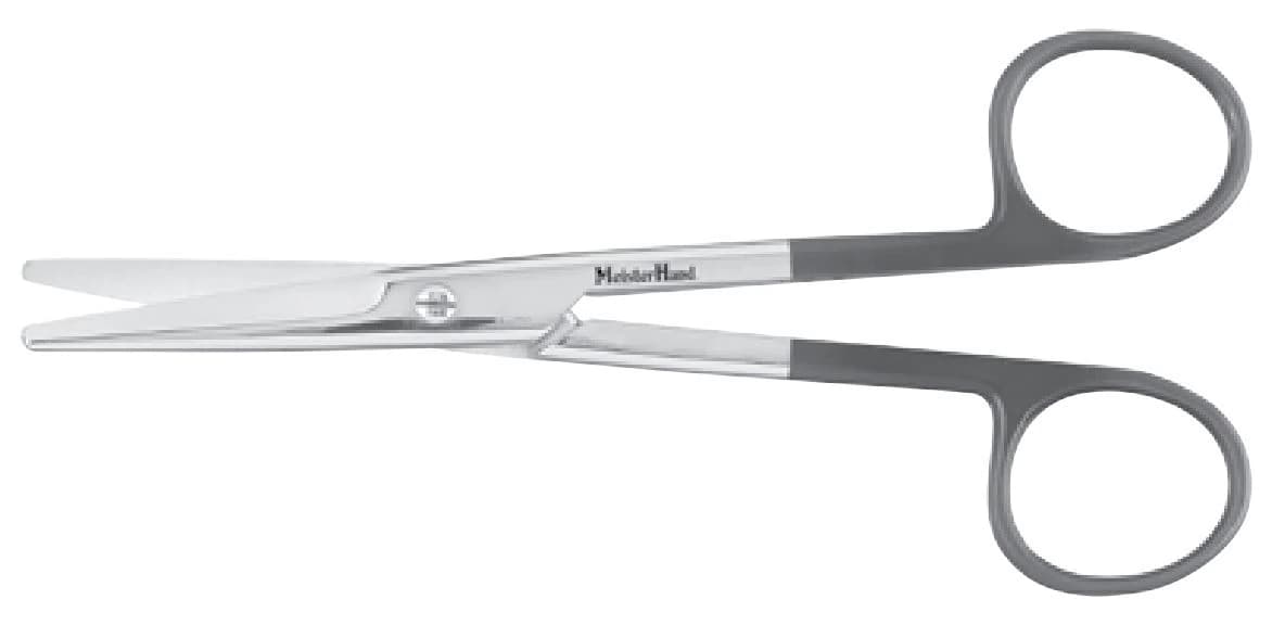 Meister-Hand SuperCut Mayo Dissecting Scissors, Straight, 6-3/4", Stainless Steel, Each - Scissor Mayo Straight S-Cut - Image 1
