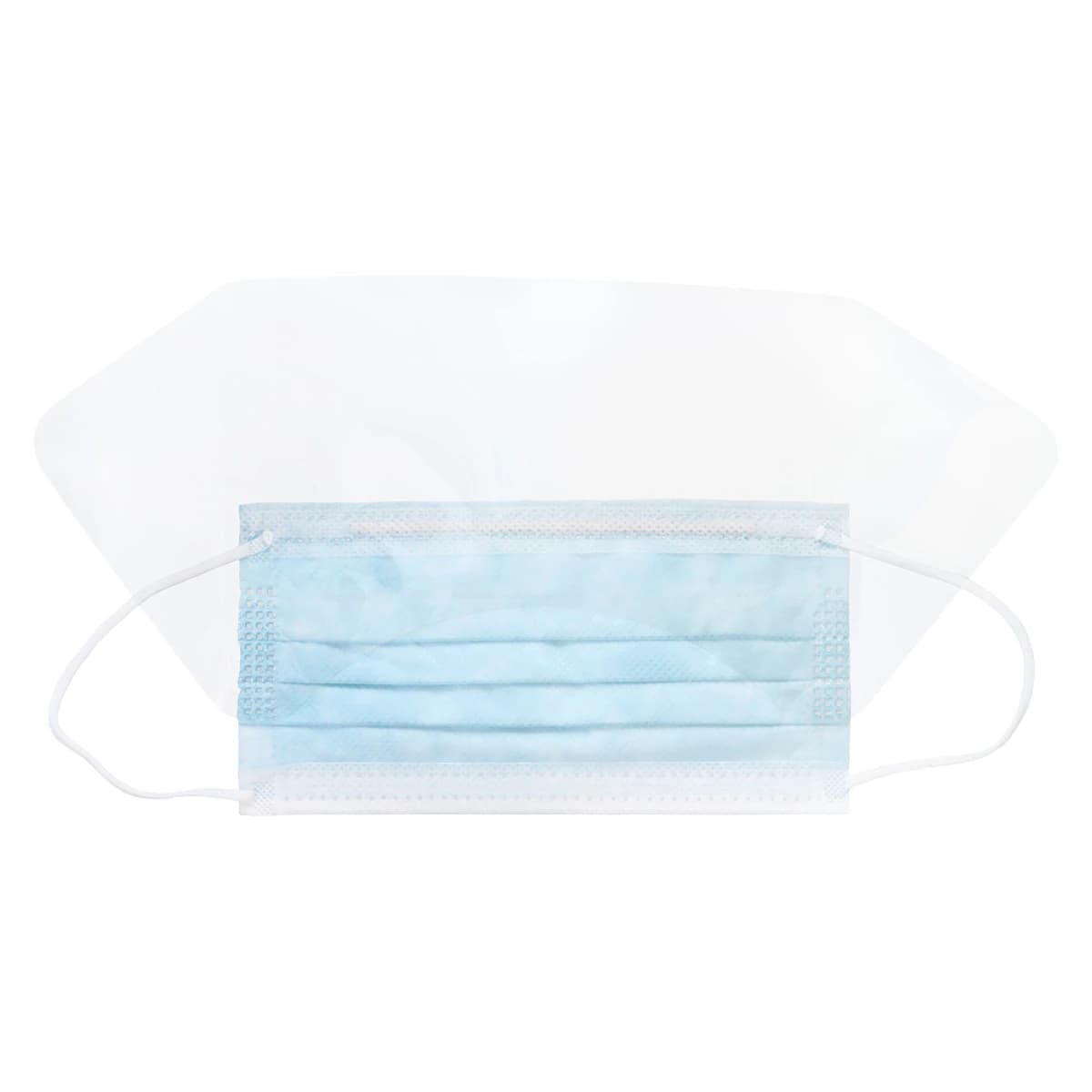 Isofluid FogFree™ Surgical Face Mask with Splash Visor, ASTM Level 1, Turquoise, Ear Loop, 25/Box, GCIPWT thumbnail 2