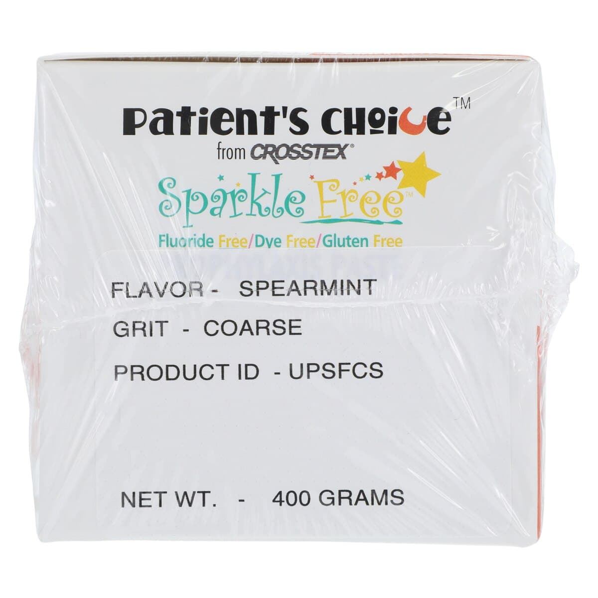 Sparkle FREE Prophy Paste with Xylitol, Coarse Grit, Spearmint, Fluoride-Free, Dye-Free, Gluten-Free, Unit Dose Cups, 200/Box thumbnail 4