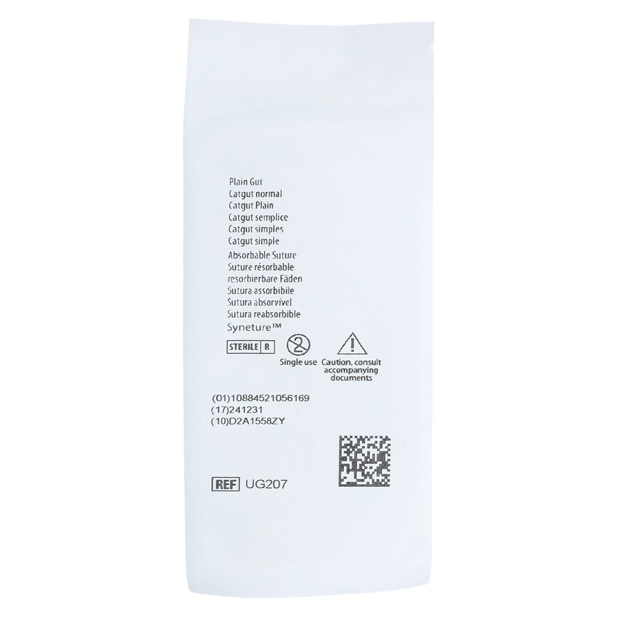 Medtronic Surgigut Plain Gut Suture, 4-0, 30", CV-23 Surgalloy Taper Point 1/2 Circle Needle 17mm, Uncoated, Undyed, 36/Case thumbnail 4