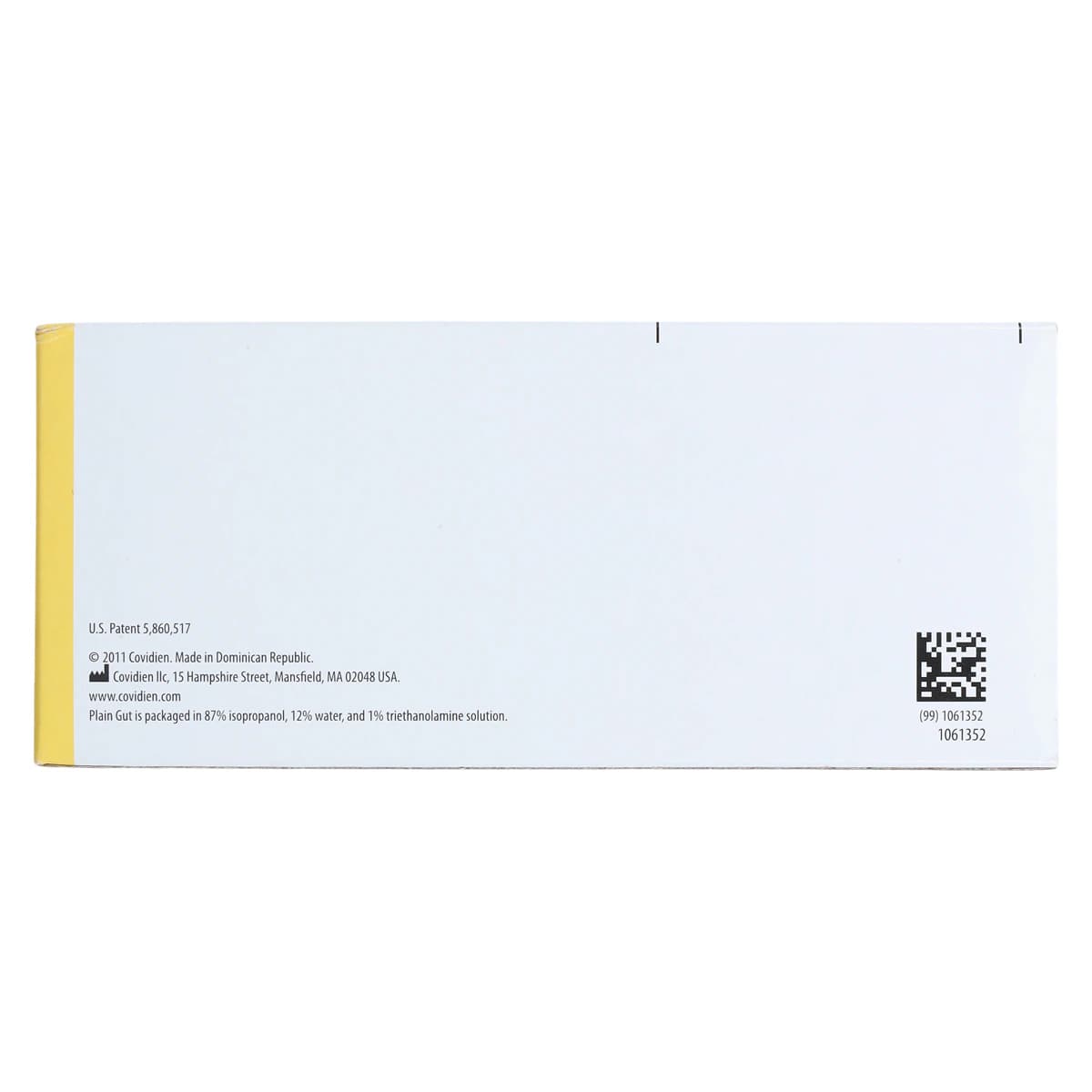 Medtronic Surgigut Plain Gut Suture, 4-0, 30", CV-23 Surgalloy Taper Point 1/2 Circle Needle 17mm, Uncoated, Undyed, 36/Case thumbnail 7