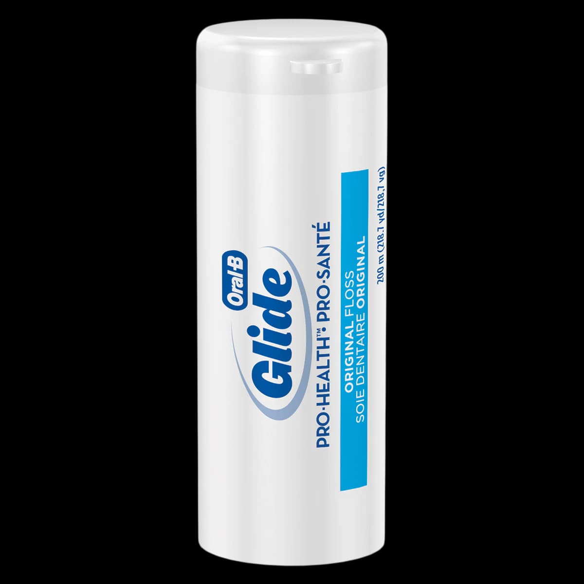 Oral-B Glide Pro-Health Original Floss, Unwaxed, 200 Meters, Vial Dispenser - Oral-B Glide Pro-Health Original Floss - Image 1