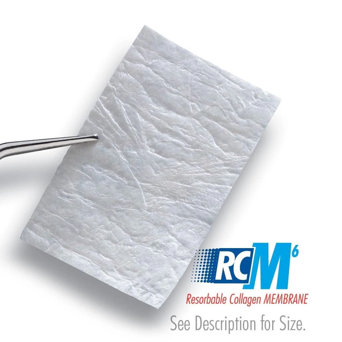Ace Surgical RCM6 Resorbable Collagen Membrane, 30x40mm, 0.3mm Thick, Sterile, Single-Use - RCM6 Resorbable Collagen Membrane - Image 1