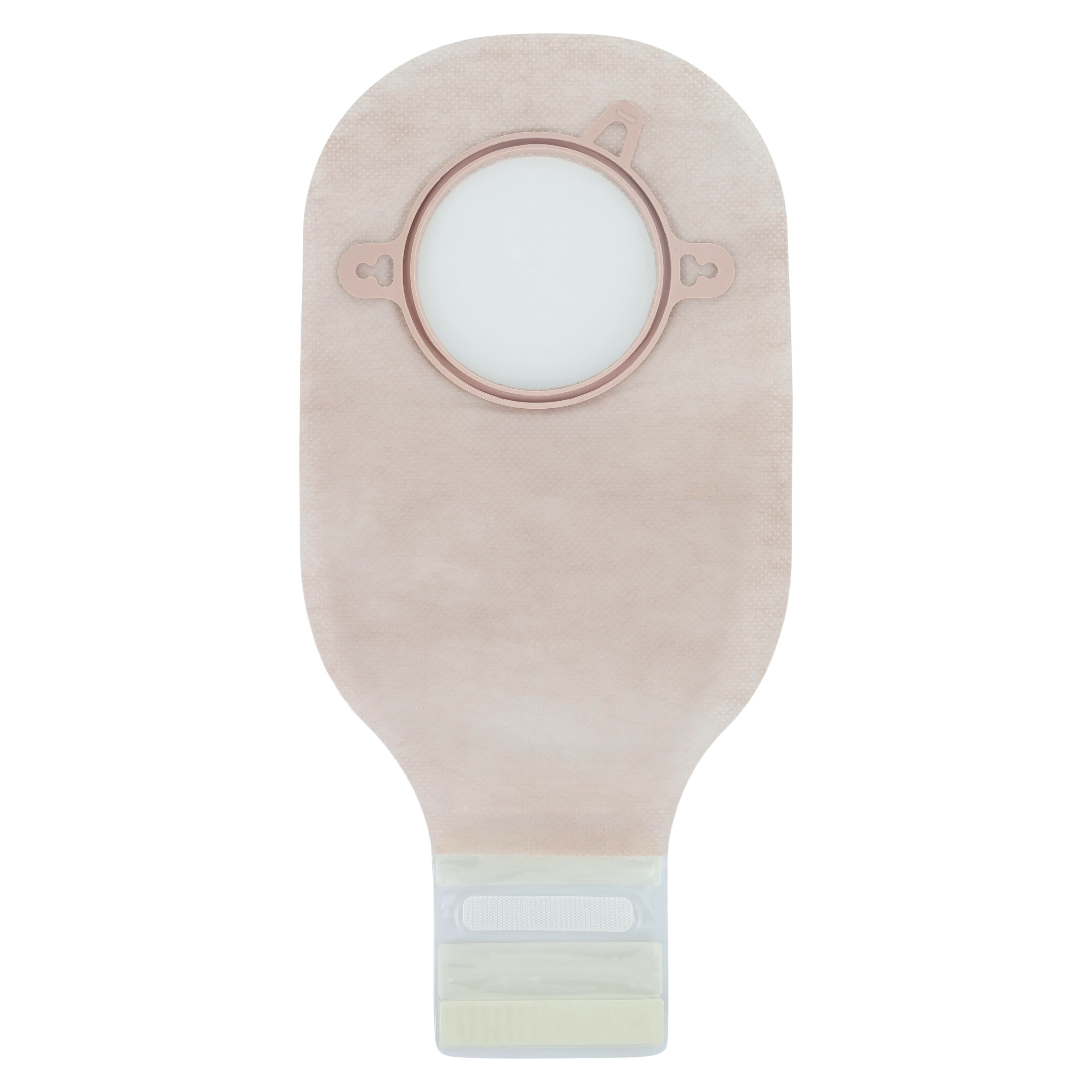 Hollister New Image 2-Piece Drainable Ostomy Pouch, Ultra Clear/Blue, 12" Length, 2-3/4" Flange, 18113 thumbnail 3
