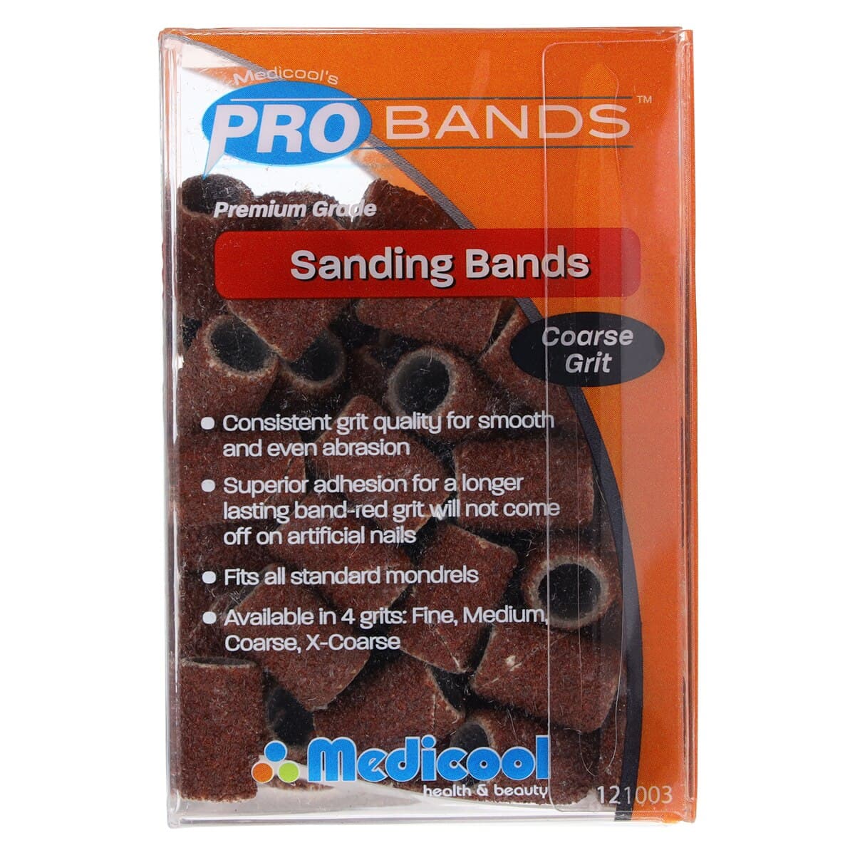 Medicool Sanding Bands, Coarse Grit, 100/Box thumbnail 6