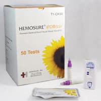 Hemosure iFOB Immunological Fecal Occult Blood Test Kit, CLIA Waived, 50 Tests/50 Tubes, 50/Box - IFOB Kit 50 Test/50 Tubes - Image 1