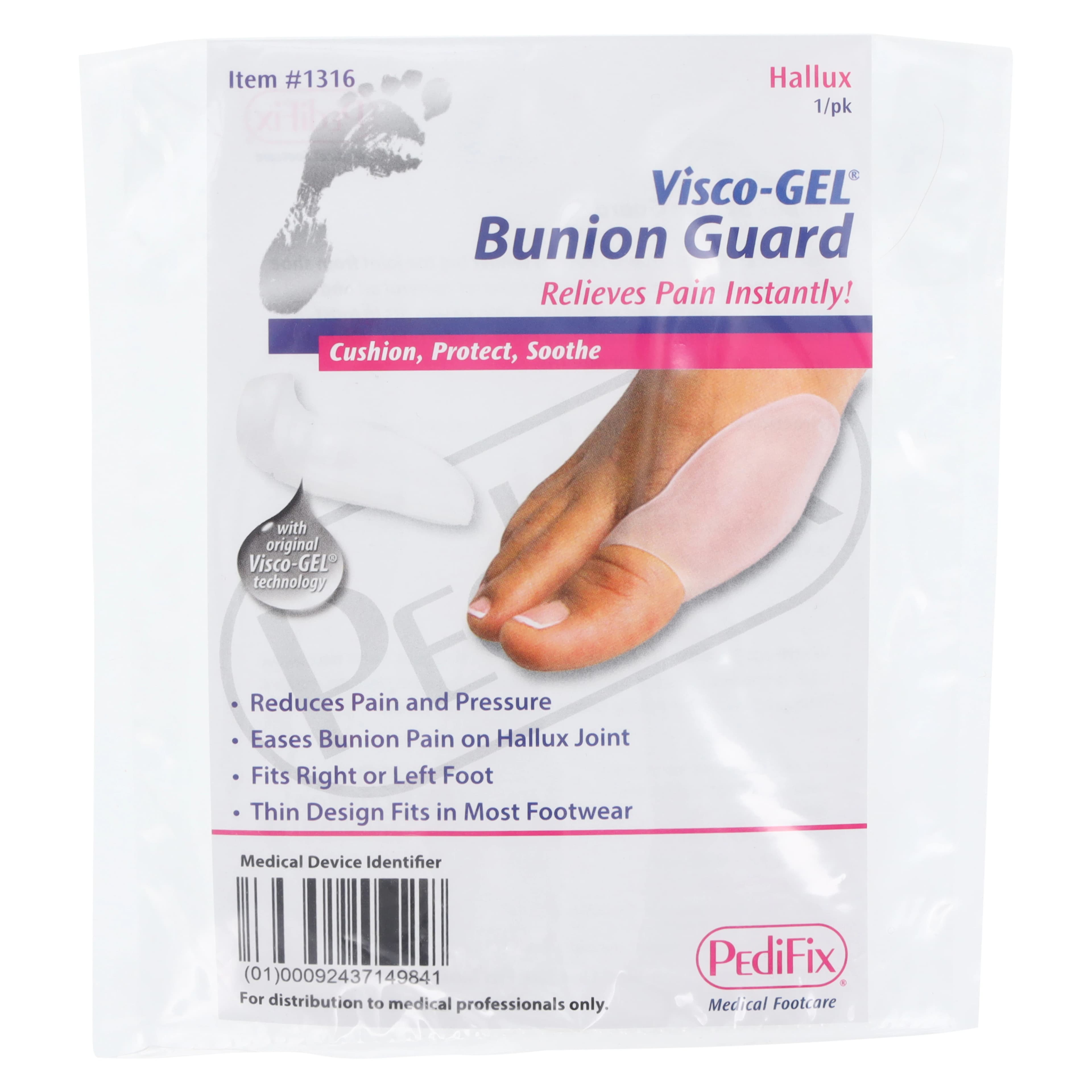 Pedifix M-Gel Bunion Guard, Visco-GEL Hallux Guard, One Size thumbnail 4