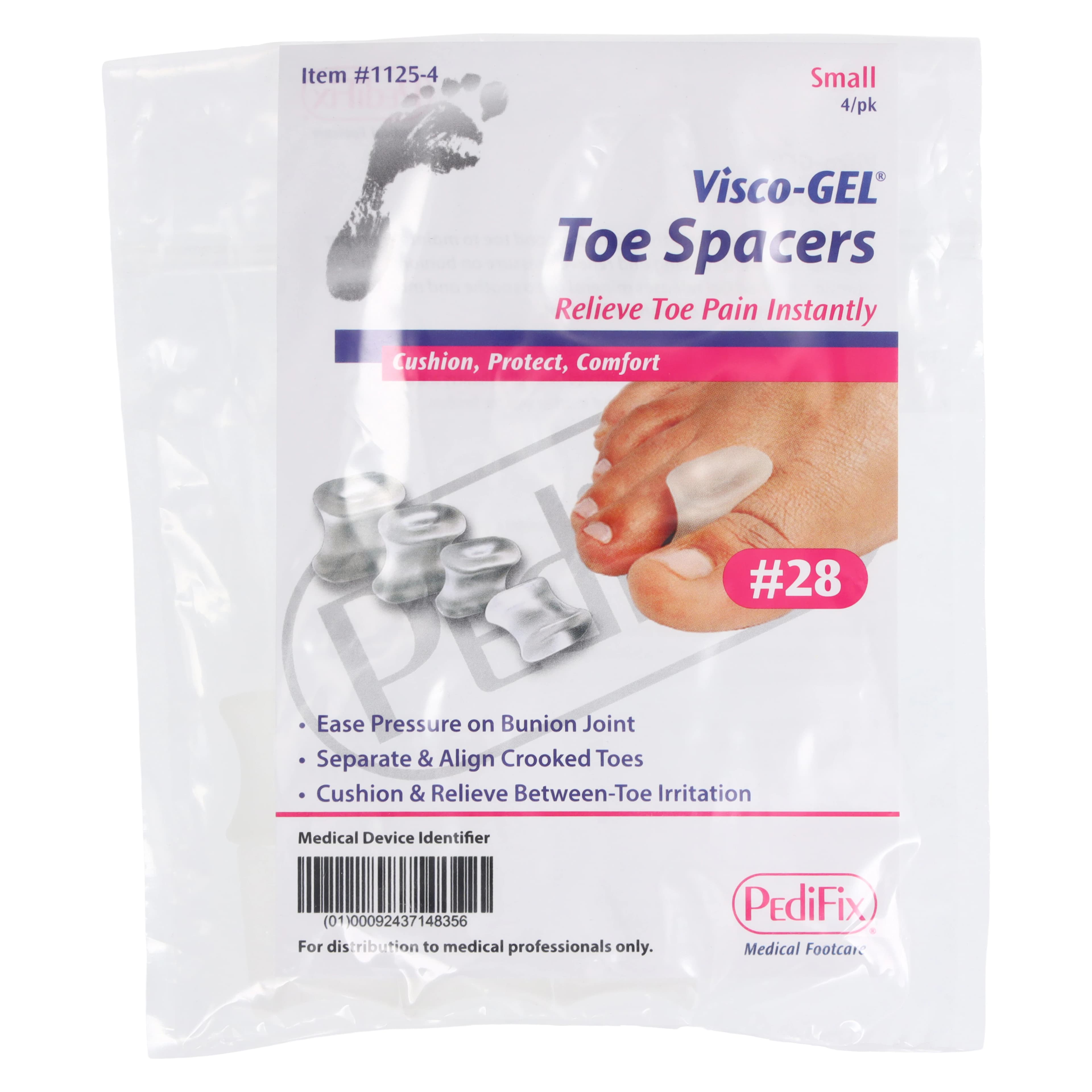 Pedifix M-Gel Toe Spreader, Visco-Gel Spacer, Small thumbnail 3