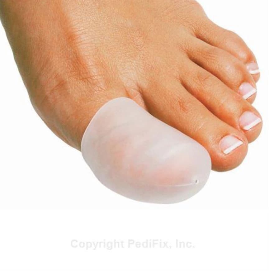 Pedifix M-Gel Toe Caps, Visco-Gel Protector, Large/X-Large thumbnail 2
