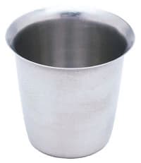 Miltex-Integra Drinking Tumbler, Stainless Steel, 7 oz, Round - Tumbler Drinking 7 Oz - Image 1