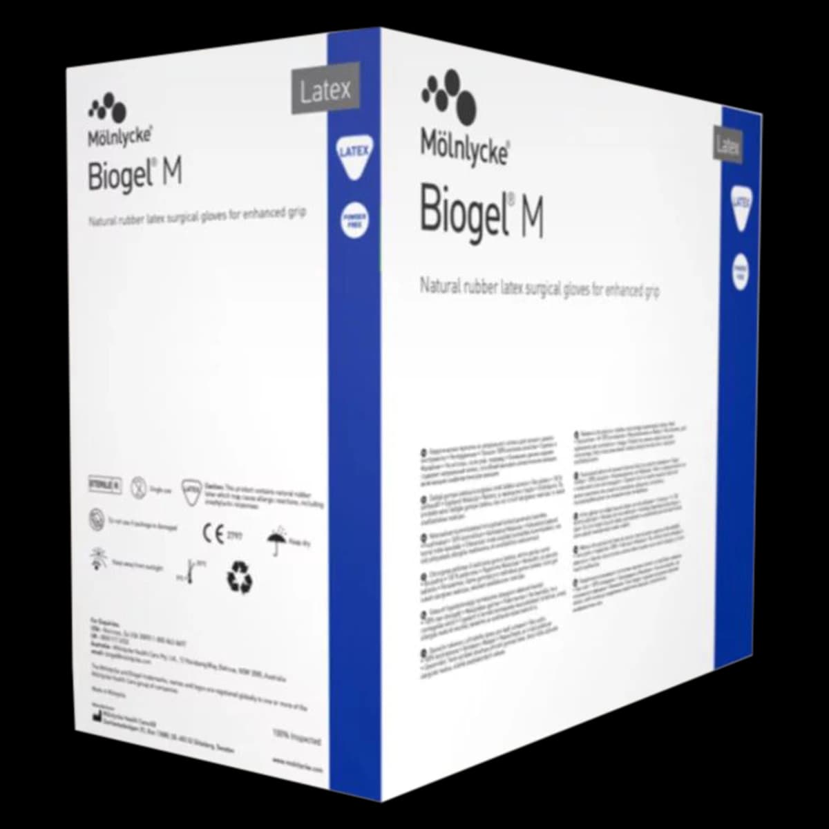 Biogel M Microsurg PF Sterile Surgical Gloves, Powder-Free, Size 5.5, Natural Rubber Latex, 50/Box - Biogel M Microsurg 5.5 PF Sterile Surgical Glv (50 - Image 1