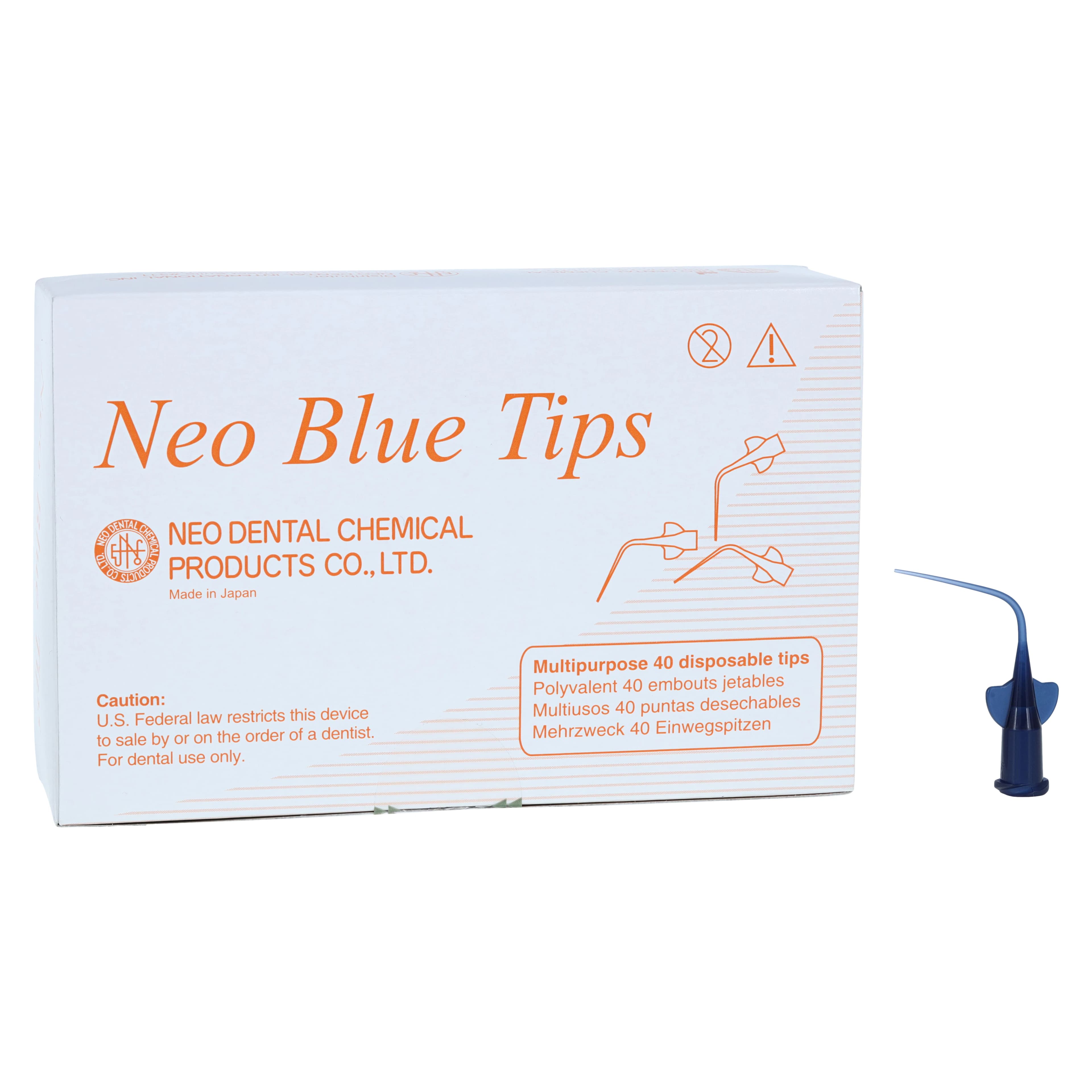 Neo Dental Vitapex Long Tips Blue Refill (40/Pk) - Vitapex Long Tips Blue Refill (40) - Image 1