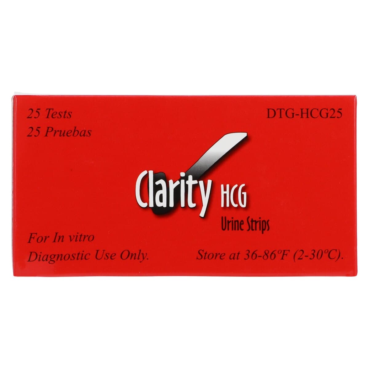 Clarity HCG Urine Pregnancy Test Strips, CLIA Waived, 25/Box thumbnail 6