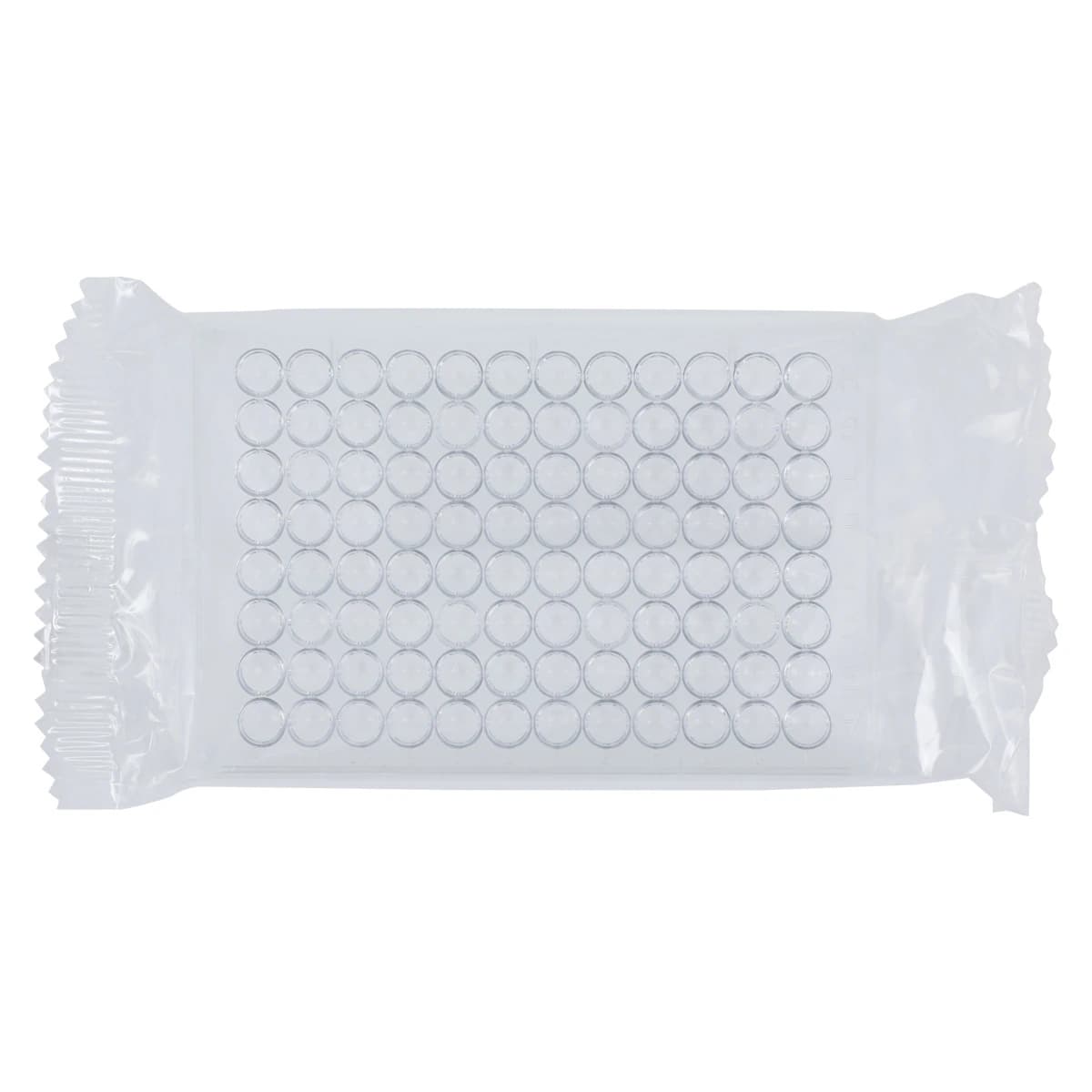 Globe Scientific Microtest Plate, Polystyrene, Clear, 96-Well, U-Bottom, 50/Case - Microtest Plate U Bottom - Image 1