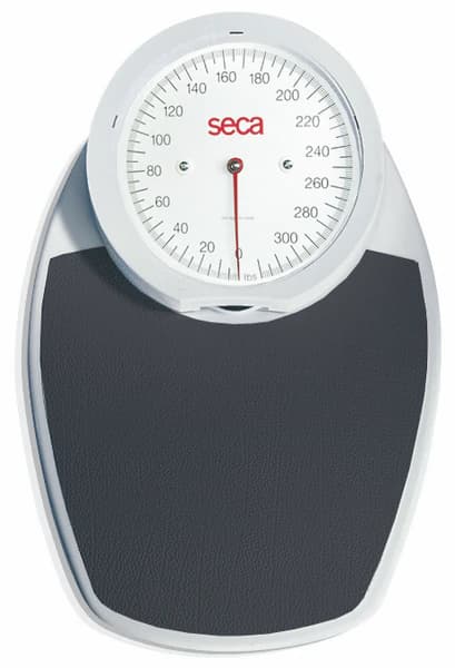 Seca Mechanical Floor Scale, Adult/Pediatric, 320 lb / 150 kg Capacity, Dial Display, Lbs & Kilos - Scale Floor Dial Lbs & Kilos - Image 1