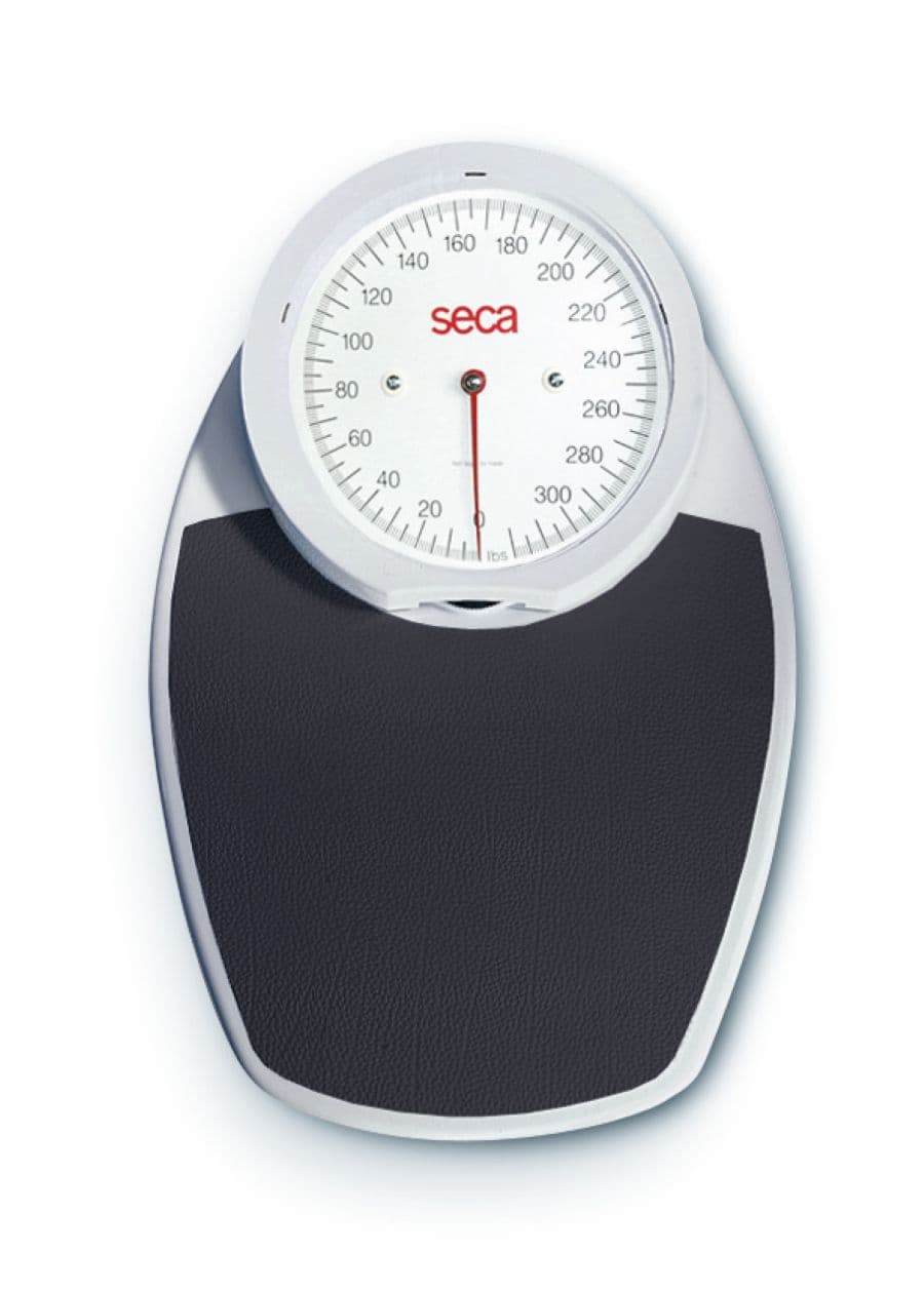 Seca Mechanical Floor Scale, Adult/Pediatric, 320 lb / 150 kg Capacity, Dial Display, Lbs & Kilos thumbnail 2