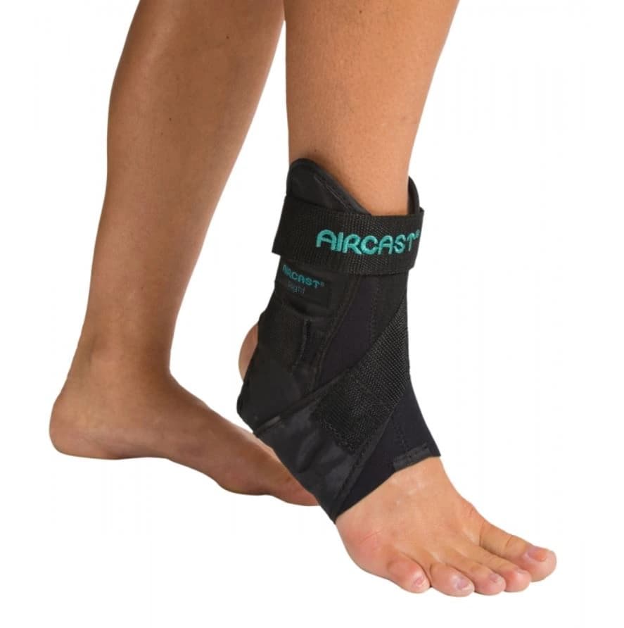 DJO Airsport Stirrup Ankle Brace, Adult, X-Large, Foam/Plastic, Right, Men 13.5+/Women 15.5+ thumbnail 2