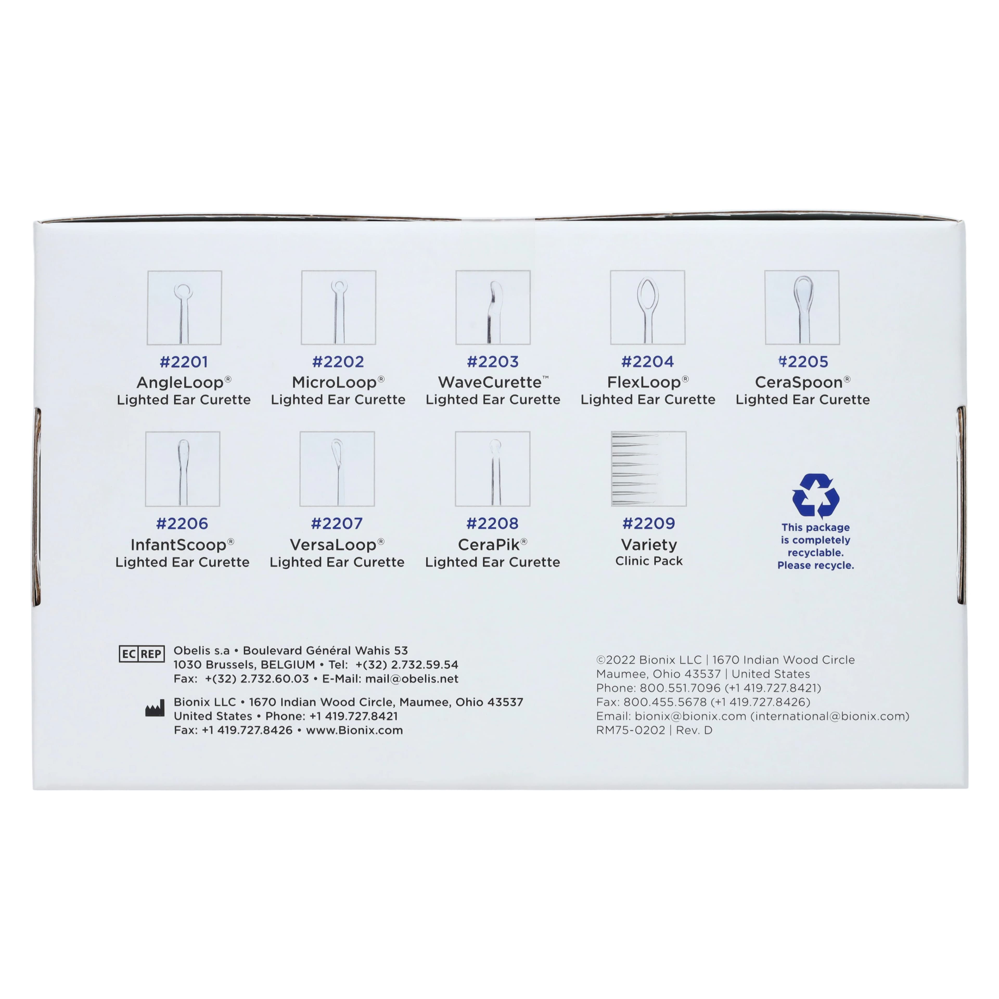 Bionix Microloop Ear Curette, 3mm, Polypropylene, Non-Sterile, Disposable, 200/Box thumbnail 4