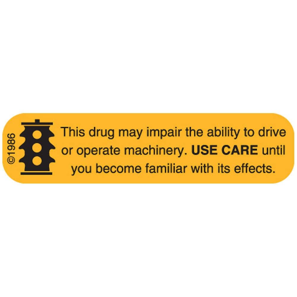 Precision Dynamics Do Not Drive Communication Label, 1000/Box - Label - Do Not Drive - Image 1
